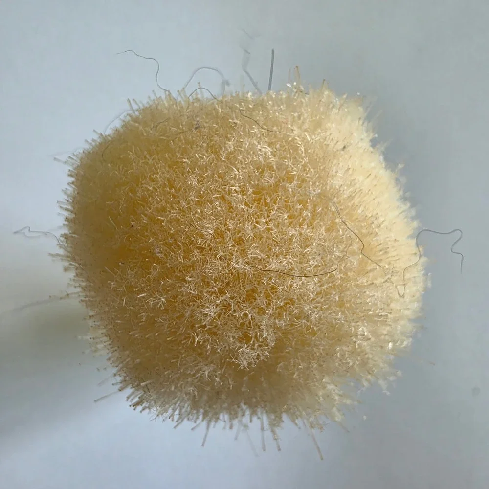 Vintage 50s Ever-Ready 500N Shaving Brush Clear Lucite Black Handle Made in USA